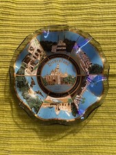 Vintage Disneyland Souvenir Scalloped Glass Dish - Sleeping Beauty's Castle — listing 6