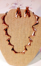 Copper Necklace Maker's Tag / Signature Plaque — listing 6