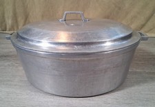 Grand Prize Miracle Maid Cast Aluminum Oval Dutch Oven Roaster with Lid — listing 3