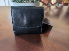 Patricia Nash Black Leather Zip-Around Continental Wallet — listing 6