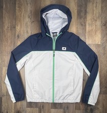New Balance Hooded Windbreaker Jacket with Blue Ombré Gradient — listing 4