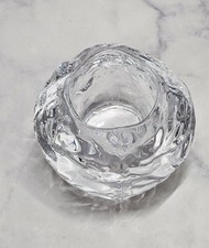 Textured Glass "Snowball" Votive Candle Holder No mark visible — listing 3