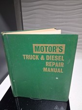 Motor's Truck & Diesel Repair Manual, Service Trade Edition