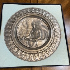 International Silver Company Thomas Jefferson Pewter Commemorative Plate, No. 2 Presidential Series, Limited Edition — listing 2