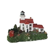 Harbour Lights Skeletal Screwpile Lighthouse Figurine with Keeper's Cottage — listing 3