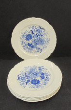Taylor Smith & Taylor Center Bouquet Red Oval Platter and Covered Sugar Bowl — listing 6