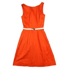 Cue Red Ruched Sleeveless Cocktail Dress, Size 16, New With Tags — listing 2