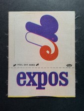 1968 Fleer "Real Cloth" San Francisco Giants Baseball Emblem Sticker Patch — listing 3