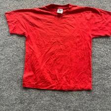 Vintage Jerzees Activewear Heavyweight Blend Red Blank T-Shirt, Size XL, Deadstock in Original Packaging — listing 2