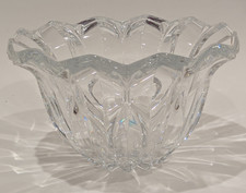 Pair of Crystal Tulip Candlestick Holders