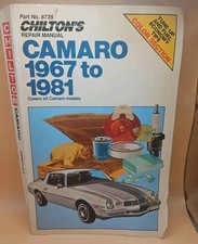 Chilton's Repair & Tune-Up Guide: Camaro 1967 to 1981 — listing 6