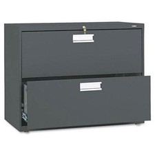 HON 600 Series 2-Drawer Lateral File Cabinet with Lock and Key — listing 2