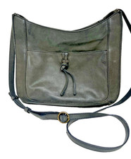 Dark Green Faux Leather Small Crossbody Bag with Magnetic Snap — listing 6