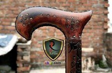 Collection of Vintage Walking Canes / Walking Sticks with Various Handle Styles — listing 2