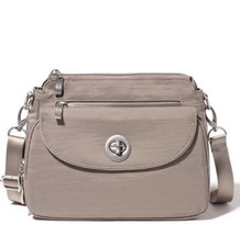 Baggallini Black Nylon Multi-Pocket Crossbody Travel Bag — listing 5