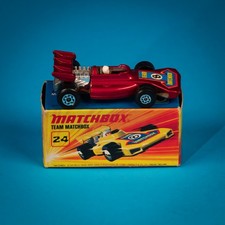 Matchbox Superfast Team Matchbox Red F1 Racing Car with Exposed Engine and Rear Wing — listing 2
