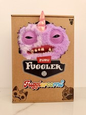 Zuru Fuggler Fugglercorns Stinkface 9" Plush Teal with Silver Unicorn Horn — listing 4