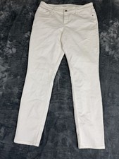 Old Navy Super Skinny Ankle White Jeans, Size 16 — listing 4