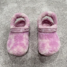 Crocs Classic Fur Sure Clog, Tan/Bone, Men's Size 12, Style 206630, listing 3
