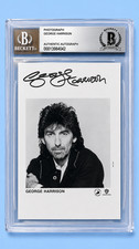 Vintage 1960s Beatles Black & White Promotional Photograph with 'John Lennon' Signature — listing 3
