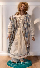 Porcelain Religious Figural Doll Group - Jesus with Children/Holy Family Scene — listing 3