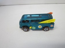 Hot Wheels Redline 'Beach Bomb' style Flower Power Van (Hippie Mobile) in Hot Pink/Magenta — listing 3
