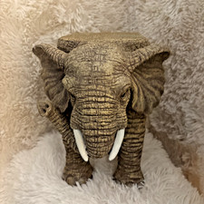 Decorative Resin Elephant Figural Pedestal Stand / Candle Holder Base — listing 5