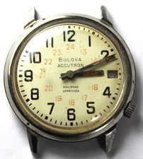 Vintage "Accutron Railroad Approved" Wristwatch Head (Authenticity Uncertain)
