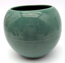 Green Glazed Ceramic Frog on Lotus Base Water Dropper / Brush Washer — listing 3