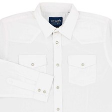 Wrangler Western Shirts Men's Short-Sleeve Pearl Snap Plaid Shirt — listing 6