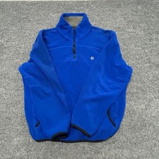 Vintage 90s Nautica Competition Colorblock Fleece 1/4 Zip Pullover, Men's Medium — listing 4