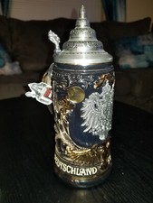 King Werk Deutschland Coat of Arms Limited Edition German Beer Stein 0.75L with Pewter Lid — listing 6