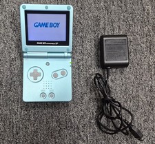 Nintendo Game Boy Advance SP Handheld Console Pearl Blue AGS-001 — listing 2