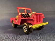 Matchbox Superfast No. 2 Jeep Hot Rod, Red with Yellow Interior — listing 5