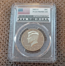 2003-S Kennedy Half Dollar 90% Silver Proof Deep Cameo — listing 6
