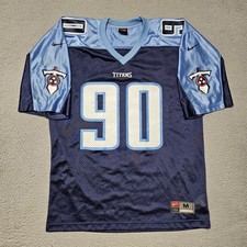 Nike Team Tennessee Titans Jevon Kearse #90 Licensed NFL Jersey, Navy Blue Mesh, Size Medium — listing 2