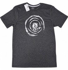 Volcom Basic Tee Black Graphic Logo T-Shirt, Size M — listing 2