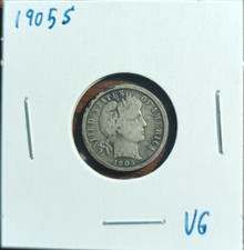 1905-S Barber Silver Dime (San Francisco Mint) — listing 2