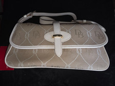 Vintage Dooney & Bourke All-Weather Leather Black Equestrian Flap Crossbody Bag — listing 3