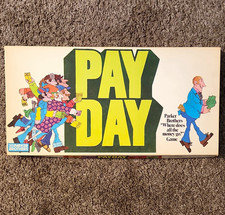 Vintage Parker Brothers Pay Day Board Game (1970s) 1975 first edition