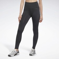 Reebok Women's High-Rise Athletic Leggings Black Size L — listing 2