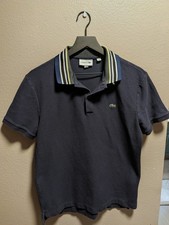 Lacoste Slim Fit Piqué Polo Shirt, Blue, Size FR4/US M — listing 4