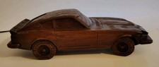 Carved Wood Model Outrigger/Dugout Canoe Boat with Chip-Carved Geometric Decoration — listing 6