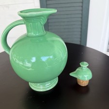 Fiesta Original Green Covered Carafe with Stopper (Homer Laughlin) — listing 4