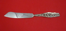 Whiting Lily Pattern Sterling Silver Fish Knife & Fork Set, Fork 7-3/4", Knife 8-1/2"