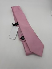 Tommy Hilfiger Men's Silk Necktie, Yellow Geometric Diamond Pattern with Navy Blade — listing 5