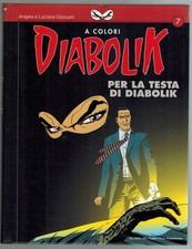 Diabolik a Colori #7 - 'Per la Testa di Diabolik' Hardcover Italian Comic — listing 3
