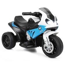Licensed BMW S1000RR 12V Kids Ride-On Motorcycle 3-Wheel with Push Handle — listing 4