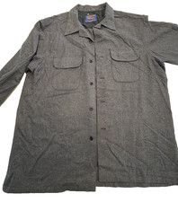 Vintage Pendleton Wool Board Shirt in Red & Blue Plaid