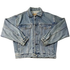 Gap Women's Classic Light Wash Stretch Denim Trucker Jacket, Size L — listing 2